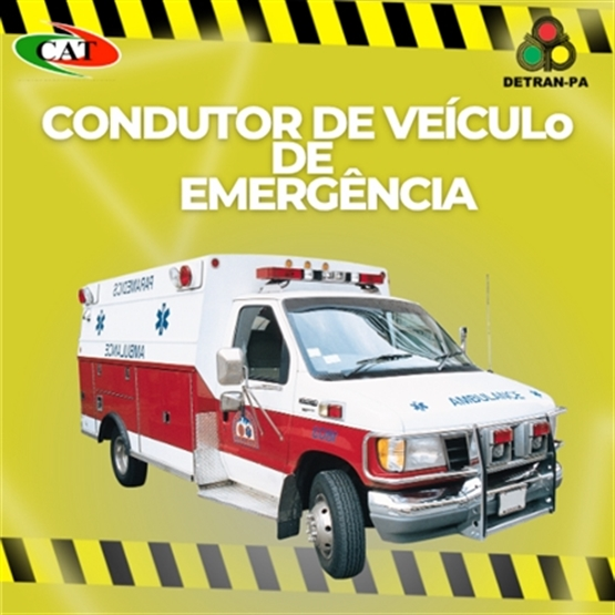 CONDUTOR DE VEÍCULO DE EMERGÊNCIA - Catcursos 2025.1