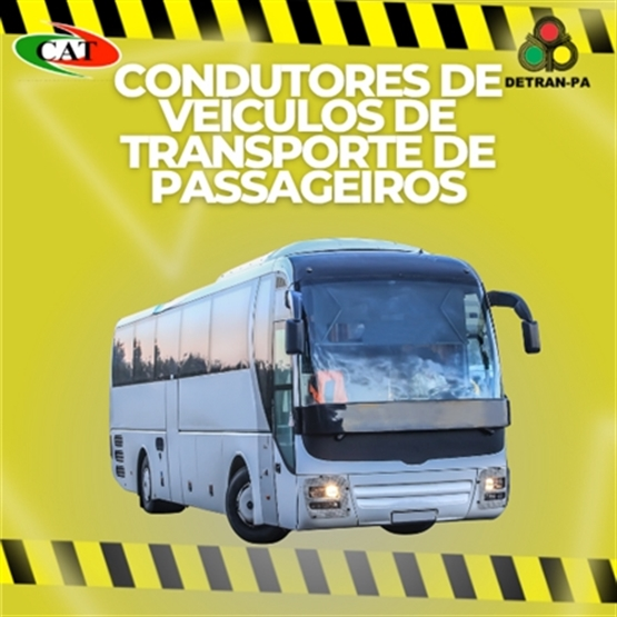 Condutores de Veículos de Transporte Coletivo de Passageiro - Catcursos 2025.1